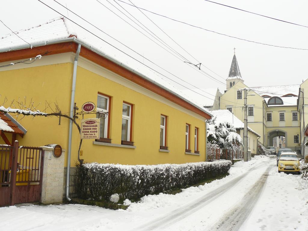 Angéla Vendegház Hotel Tokaj Exterior foto