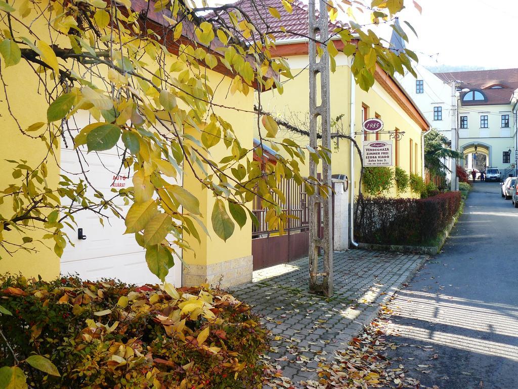 Angéla Vendegház Hotel Tokaj Exterior foto